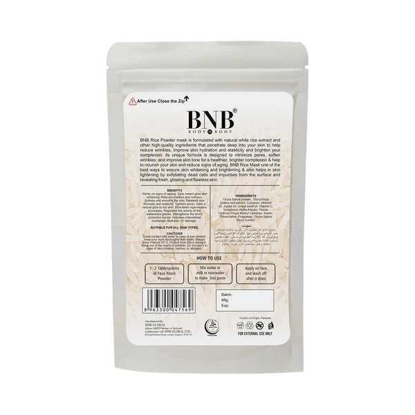 BNB Rice Extract Mask