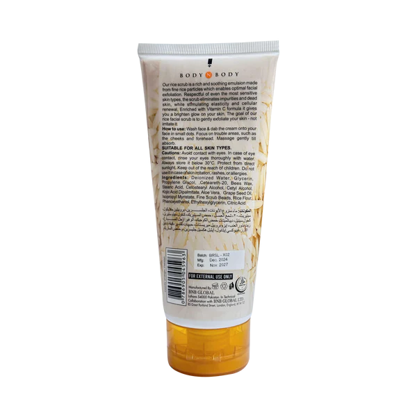 BNB Rice Brightening Scrub 200ML